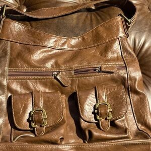 vintage brown purse